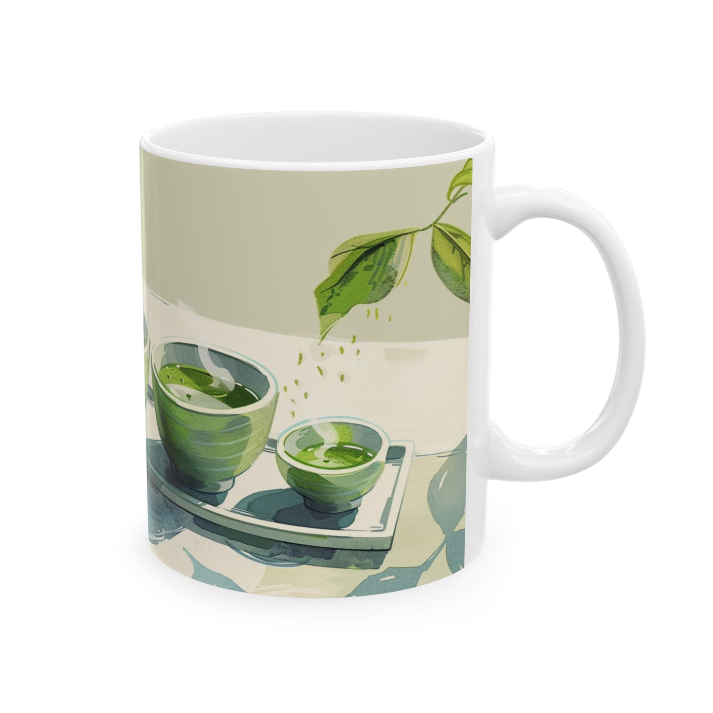 Japanese Matcha Morning Tea mug
