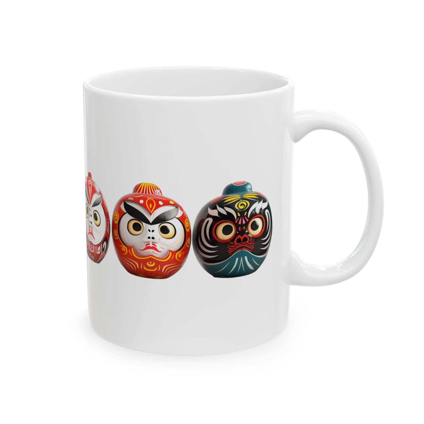 Japanese Daruma Dolls mug