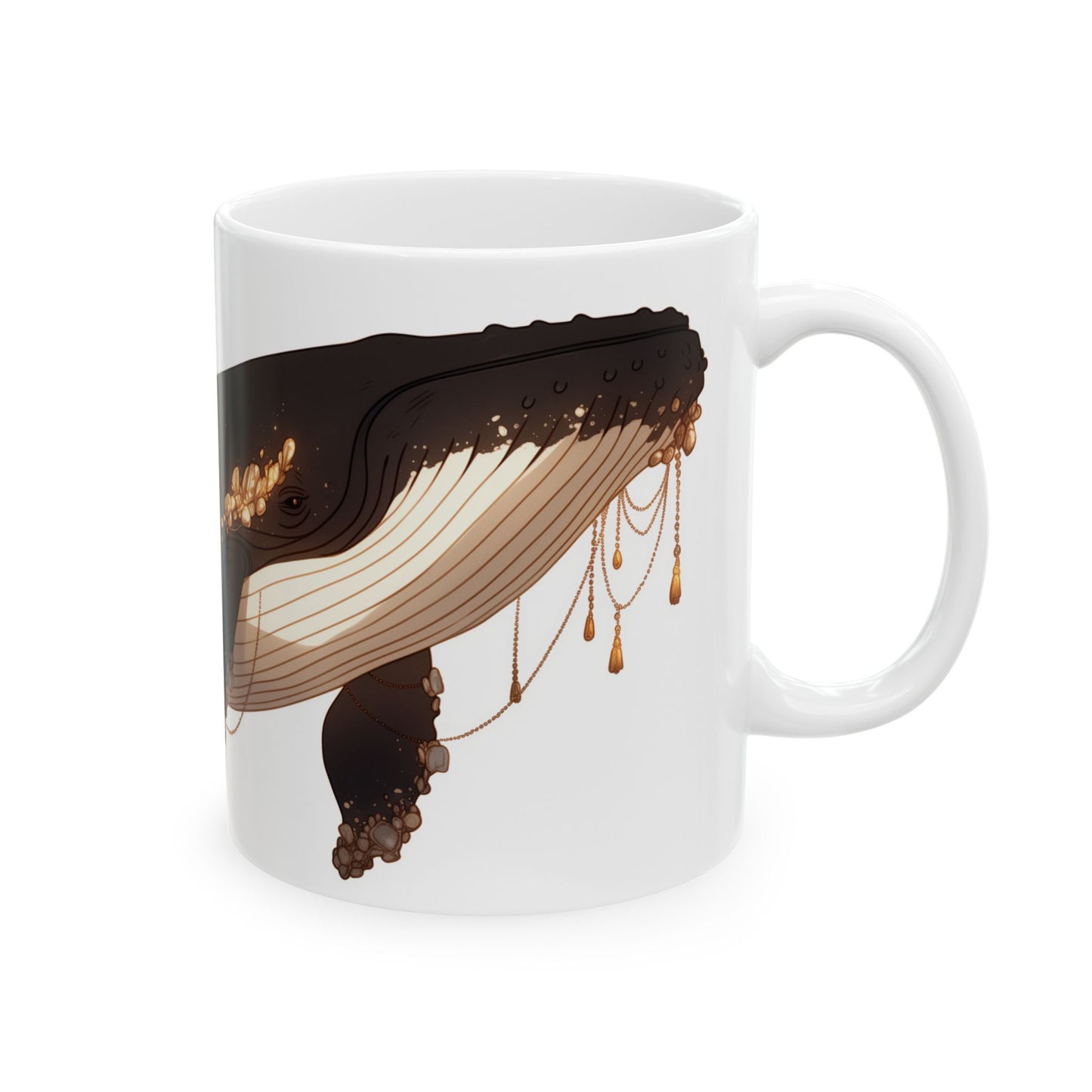 Whale and Jewels Mug Series (Grey Edition)