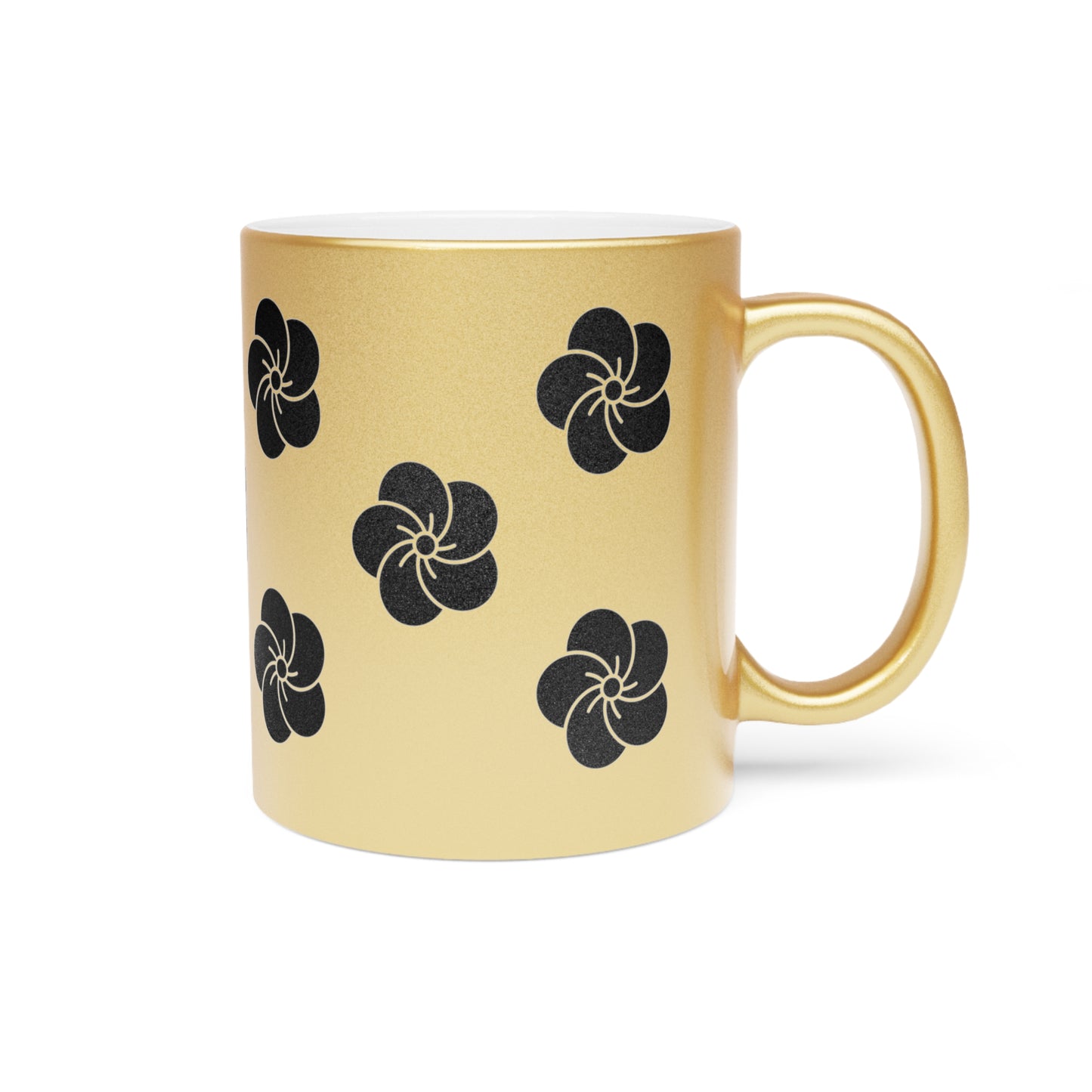 Tomoe Crest Mug – Elegant Japanese Swirl Emblem Design