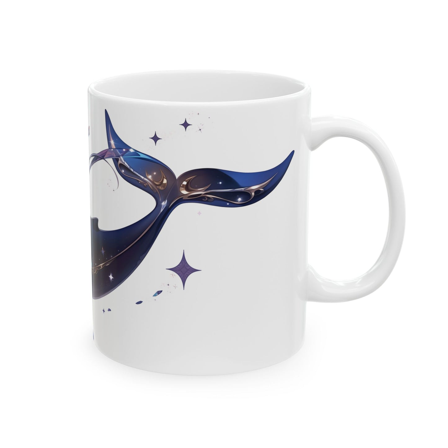 Whale and Jewels Mug Series (Indigo Edition)