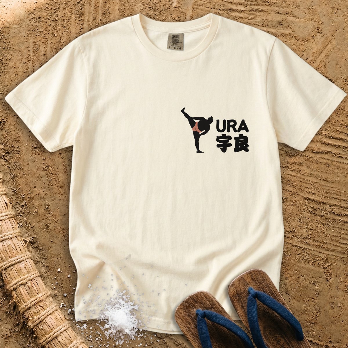 Ura Mini Sumo SiIlhouette T-Shirt