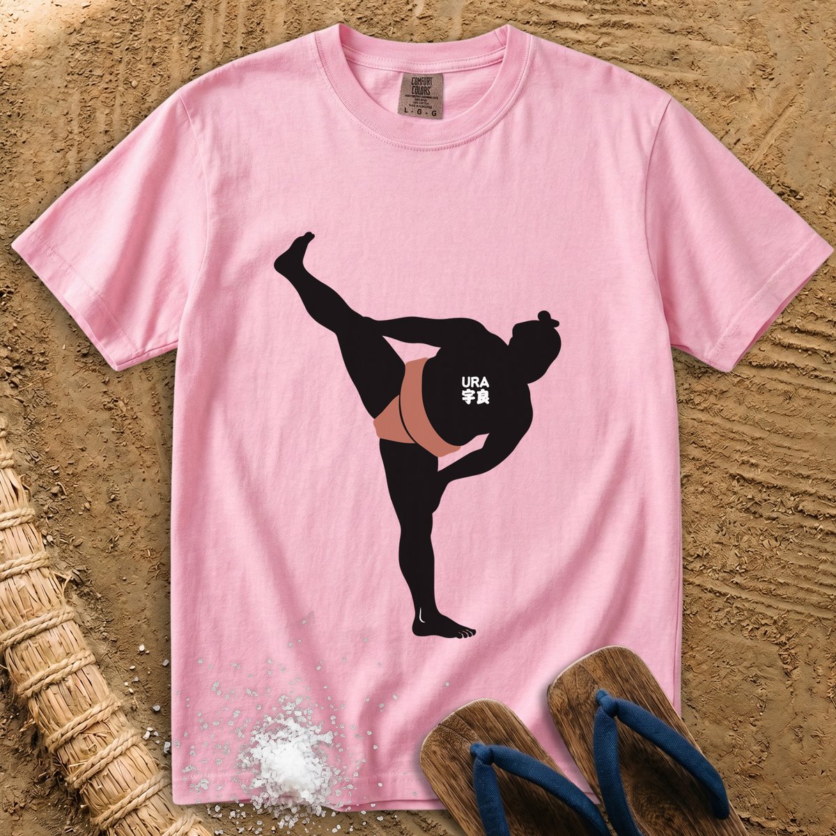 Ura Rising Sumo Silhouette T-Shirt