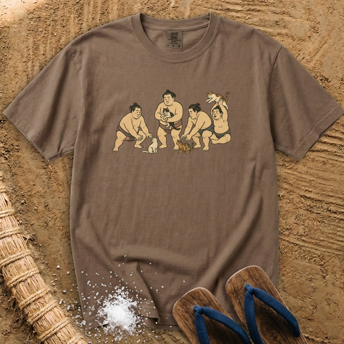 Sumo Wrestlers' Cat Appreciation Society T-Shirt