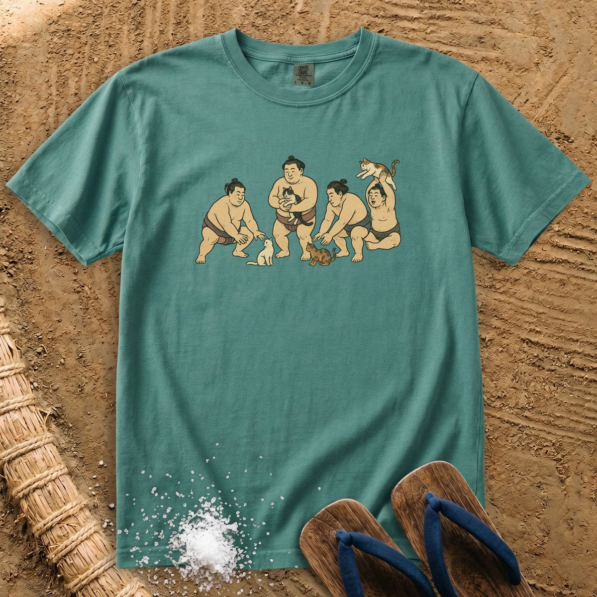 Sumo Wrestlers' Cat Appreciation Society T-Shirt