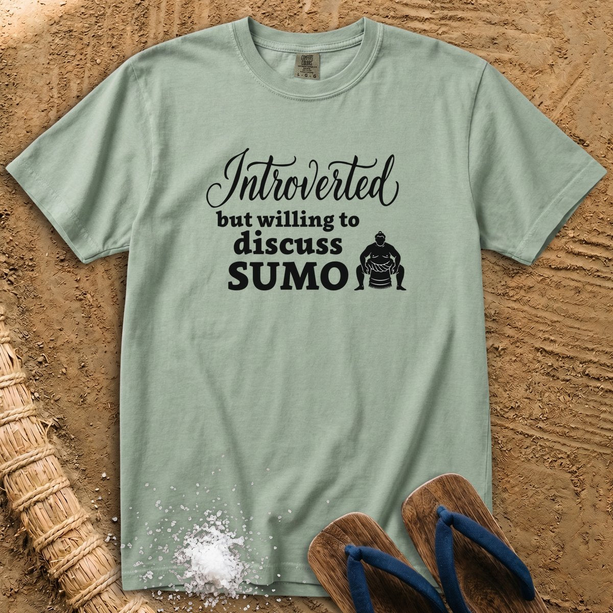 Introverted but Willing to Discuss Sumo T-Shirt