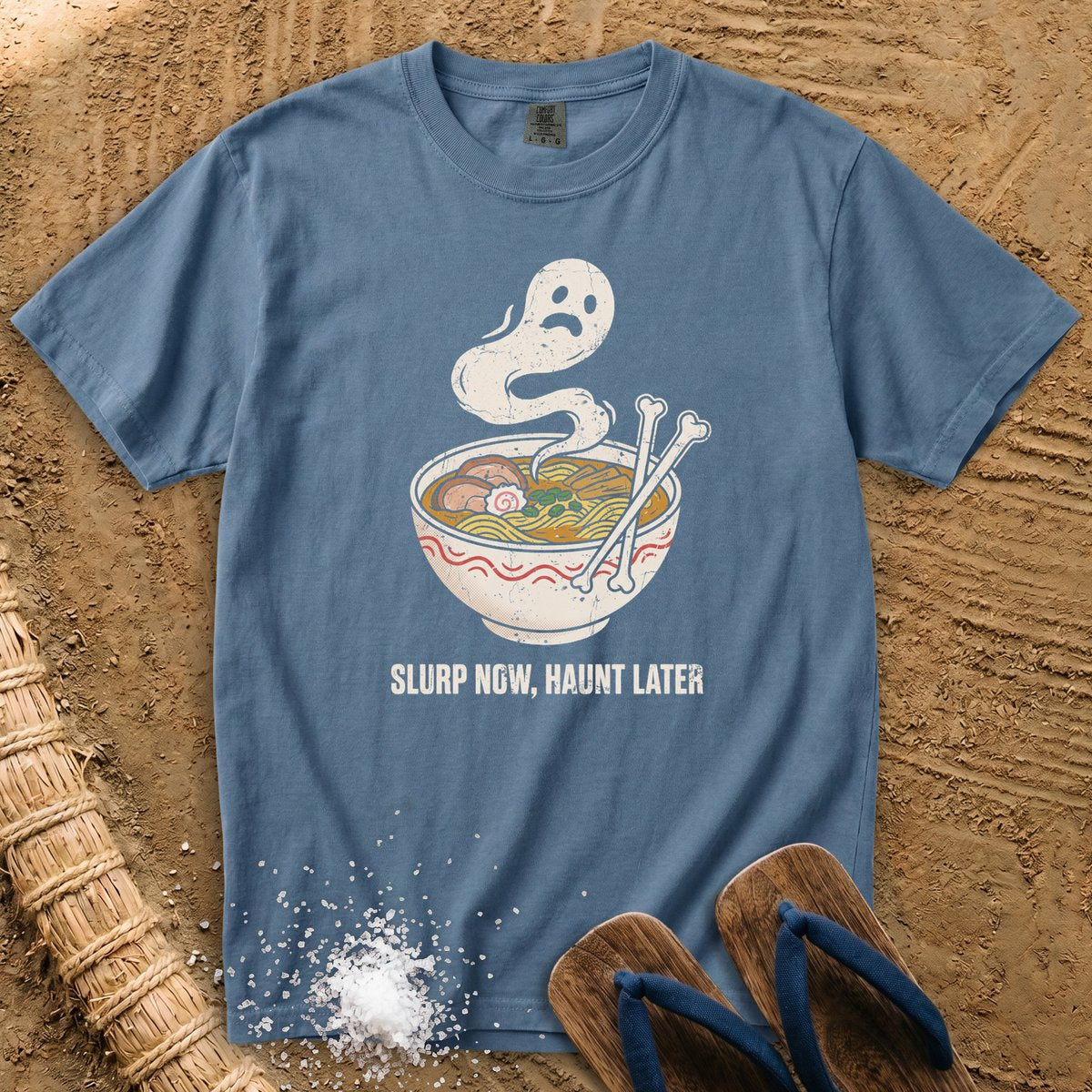 Slurp Now, Haunt Later Ramen Ghost T-Shirt