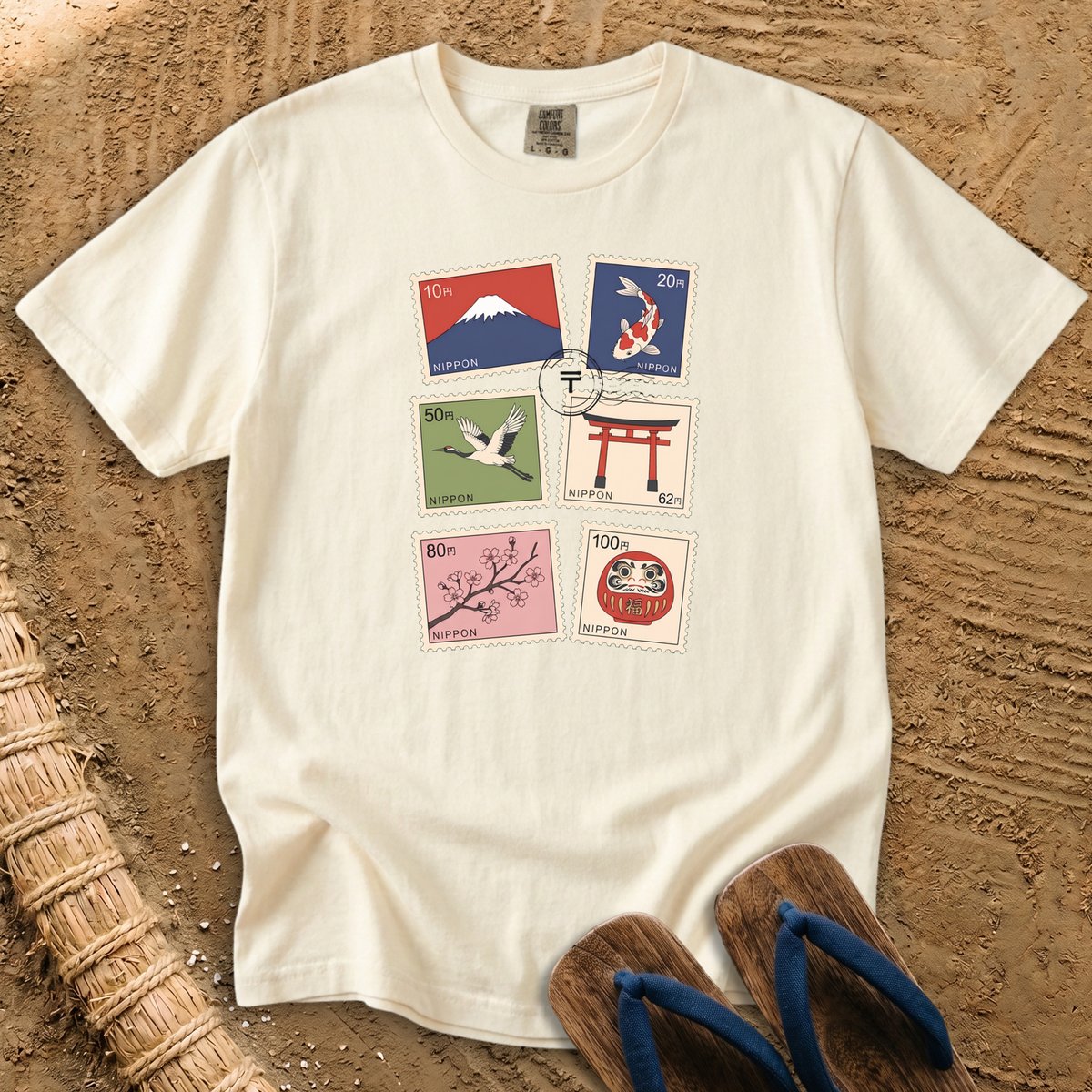 Letters from Nippon: Postage Collection T-Shirt