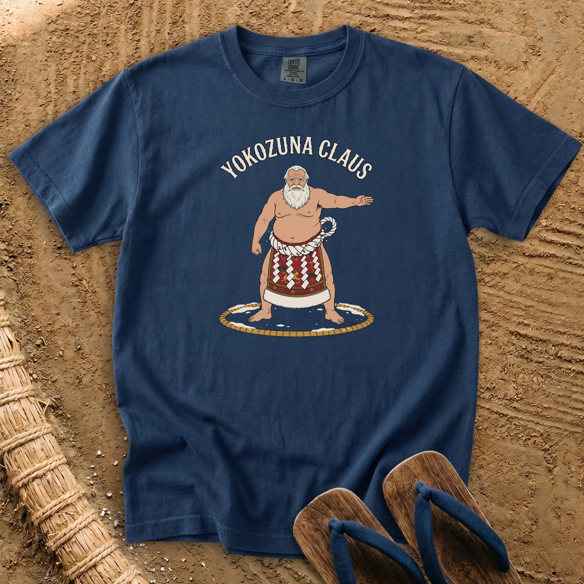 Yokozuna Claus: The Sumo Santa T-Shirt