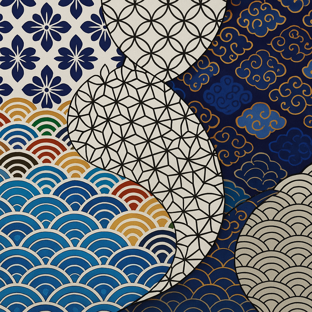 Japanese Pattern Mugs Collection | Japanese-Inspired Designs by ...