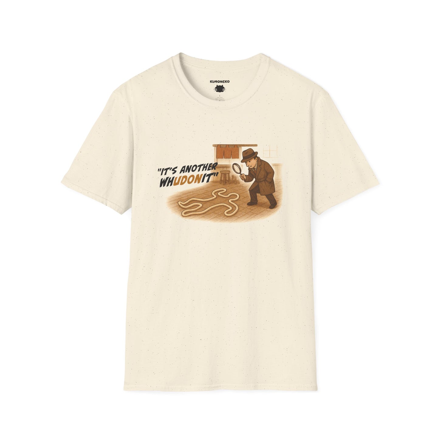Funny Whodunnit Udon Pun Shirt