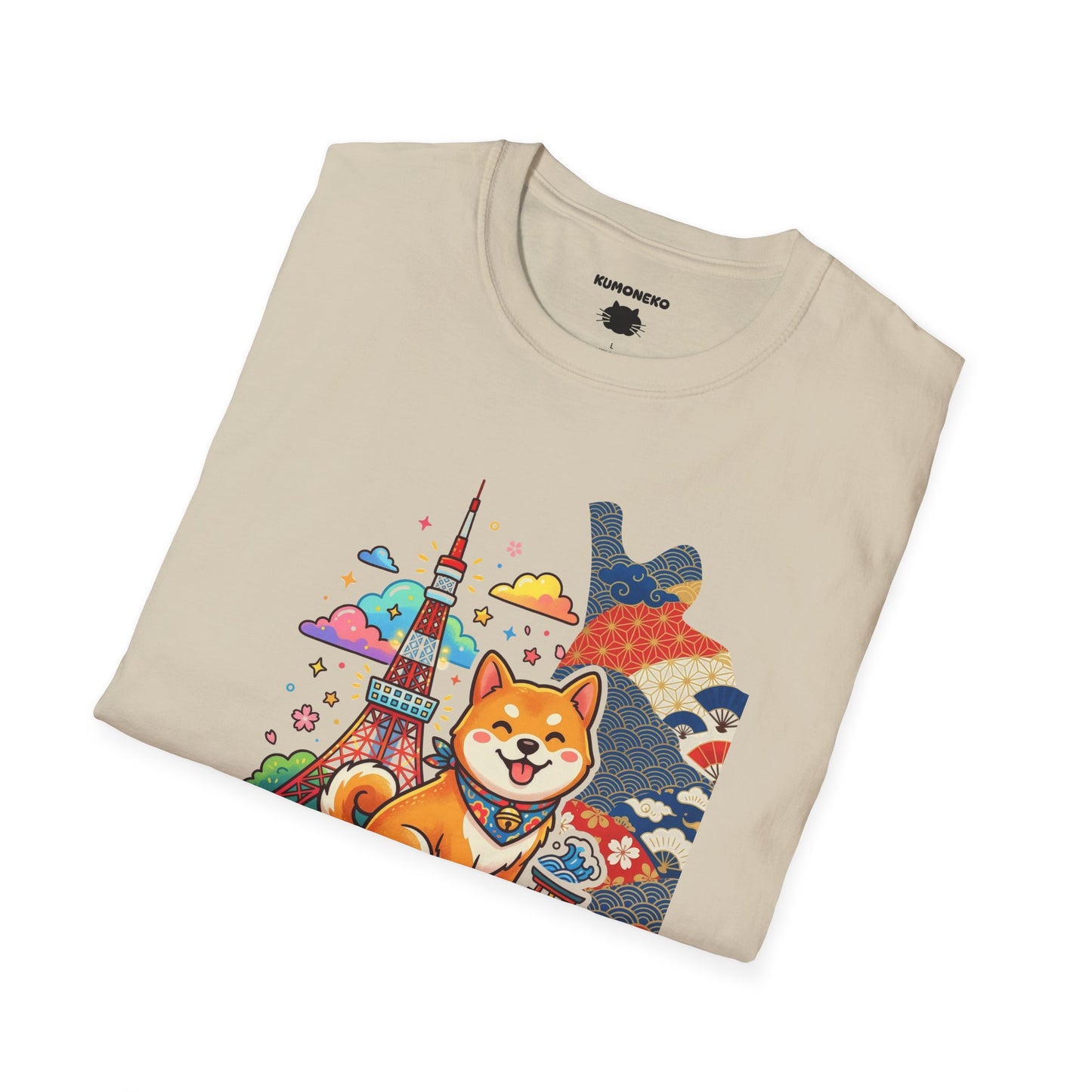Shiba Inu Japan T-Shirt, Tokyo Tower