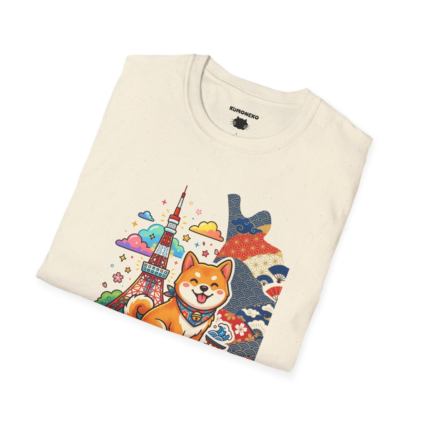 Shiba Inu Japan T-Shirt, Tokyo Tower