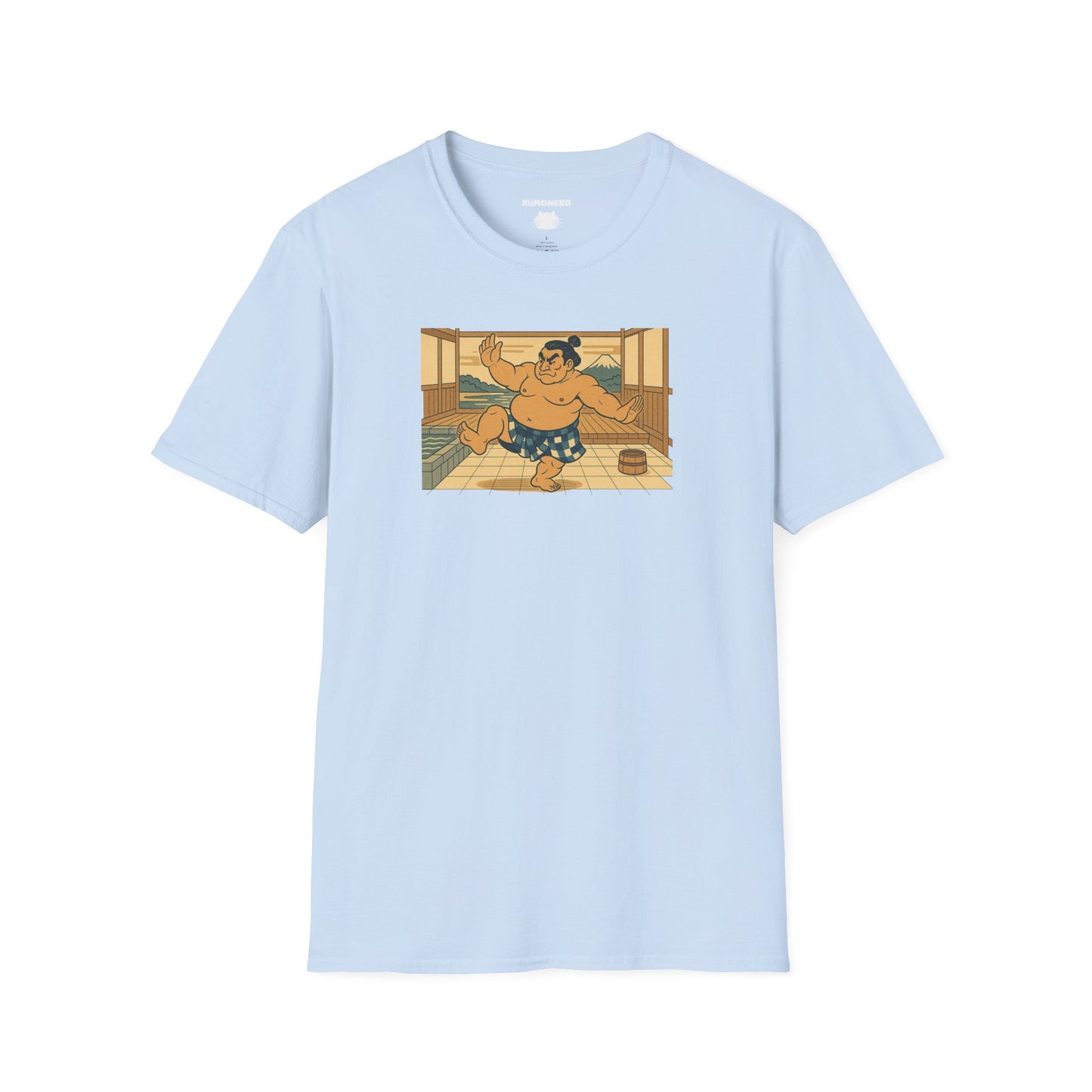 Retro Sumo Wrestler T Shirt