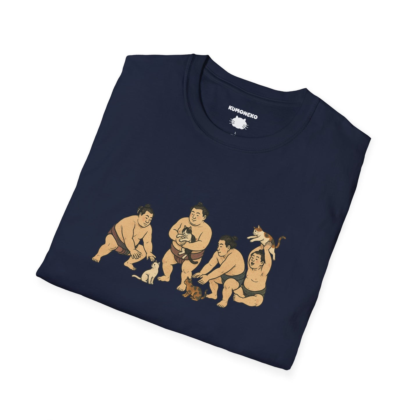 Sumo Wrestlers and Cats T-Shirt