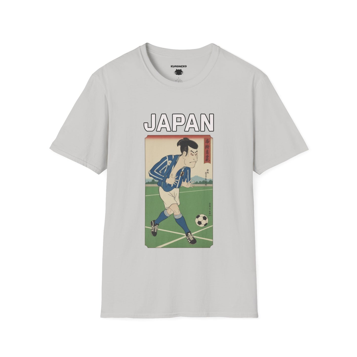 Japan soccer ukiyo-e t-shirt