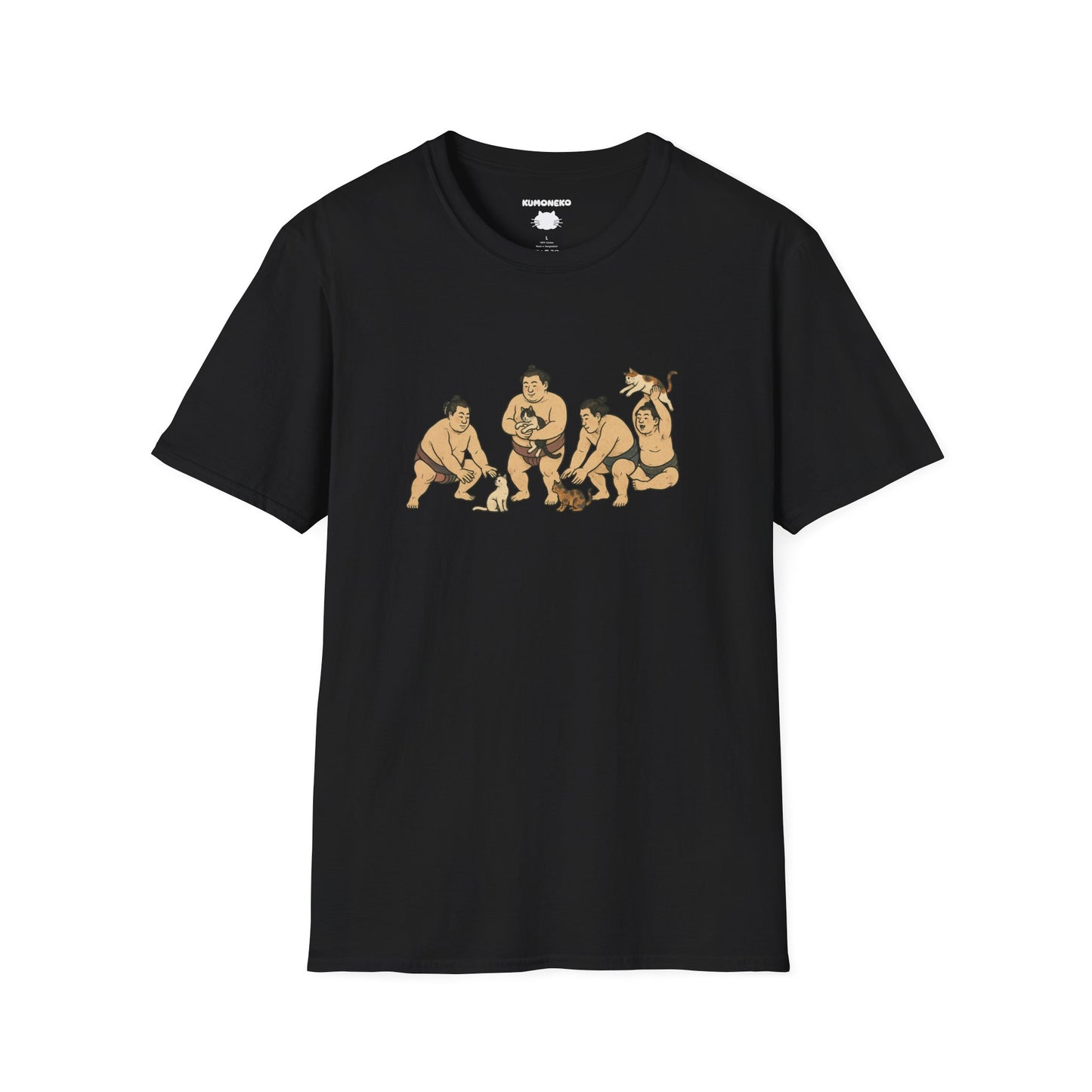 Sumo Wrestlers and Cats T-Shirt