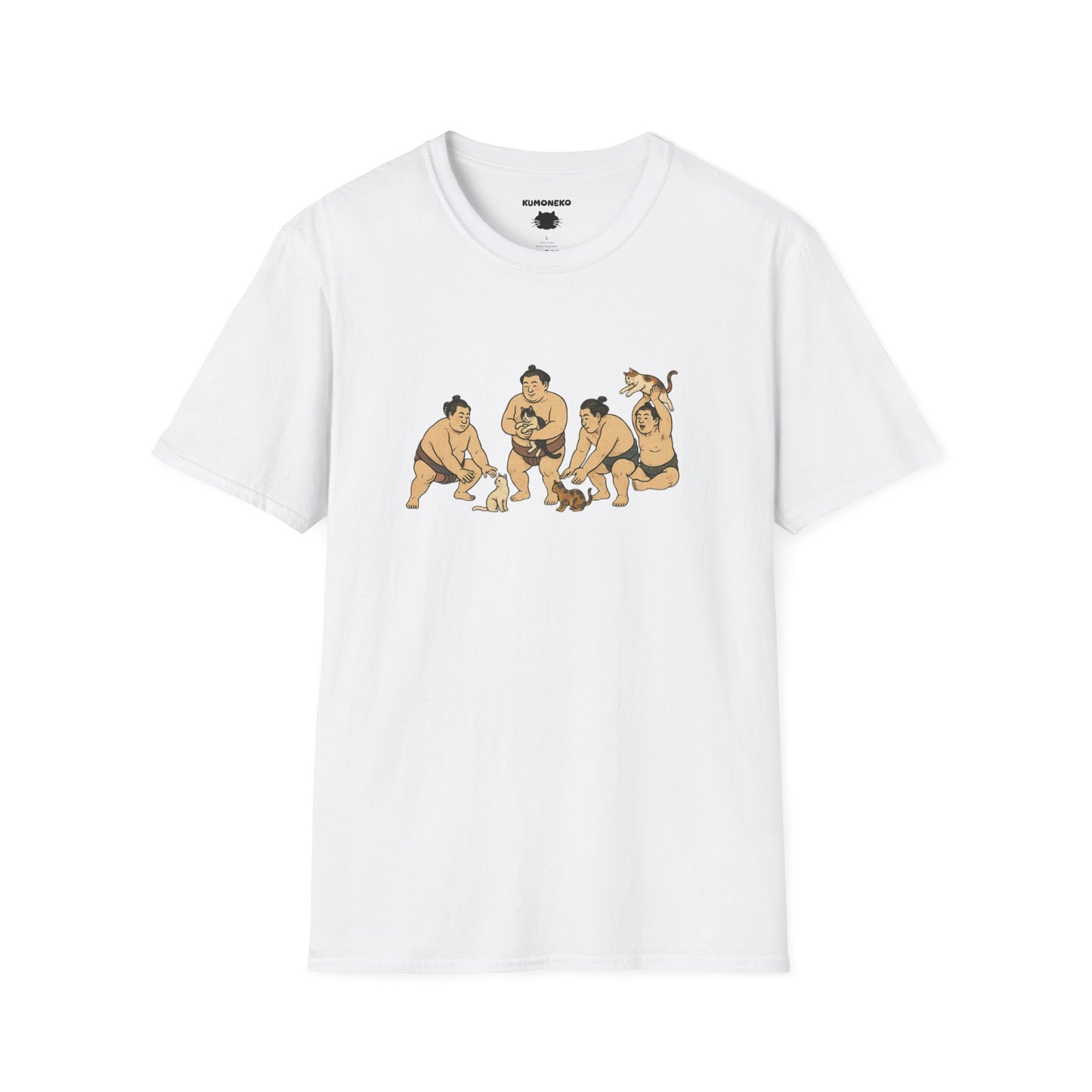 Sumo Wrestlers and Cats T-Shirt