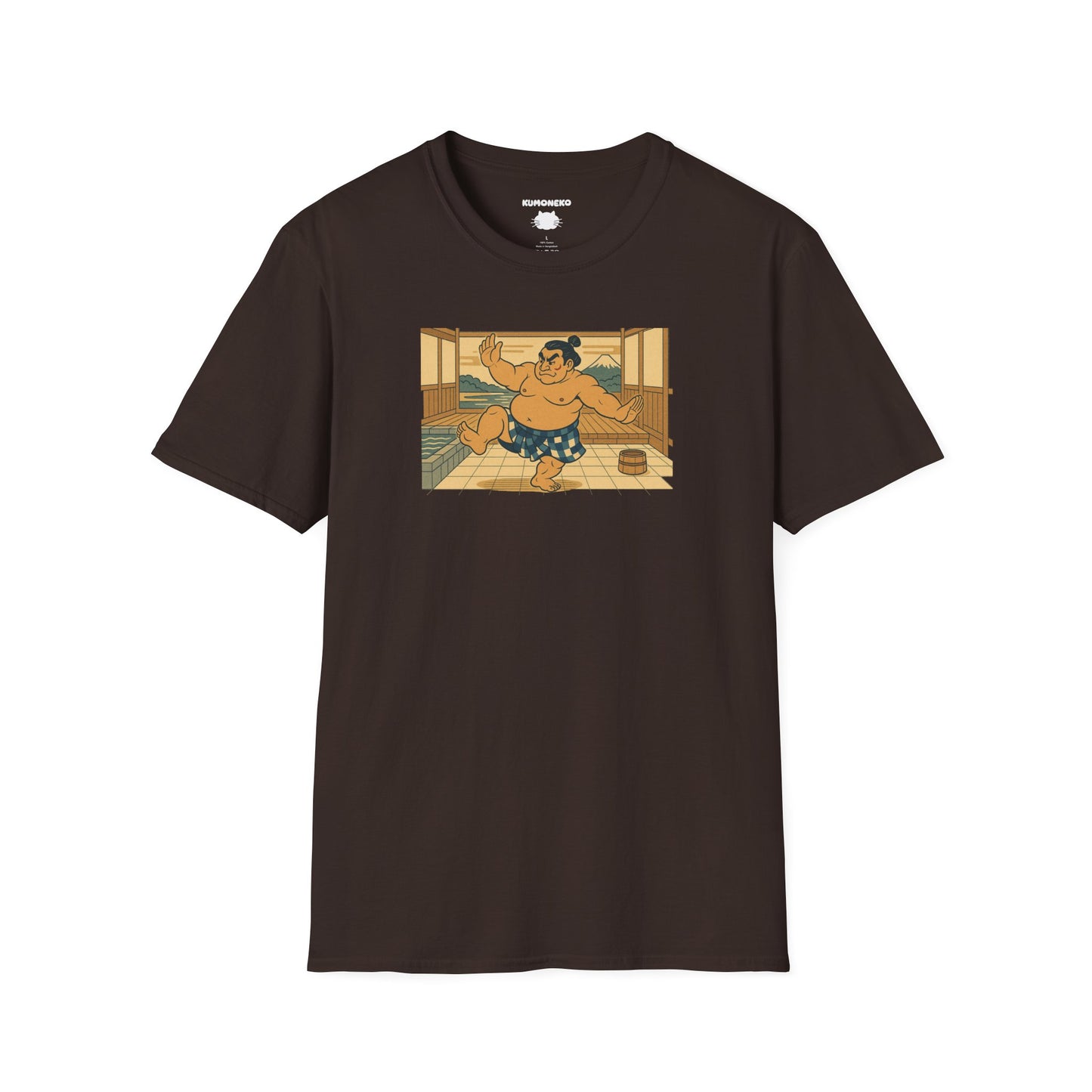 Retro Sumo Wrestler T Shirt