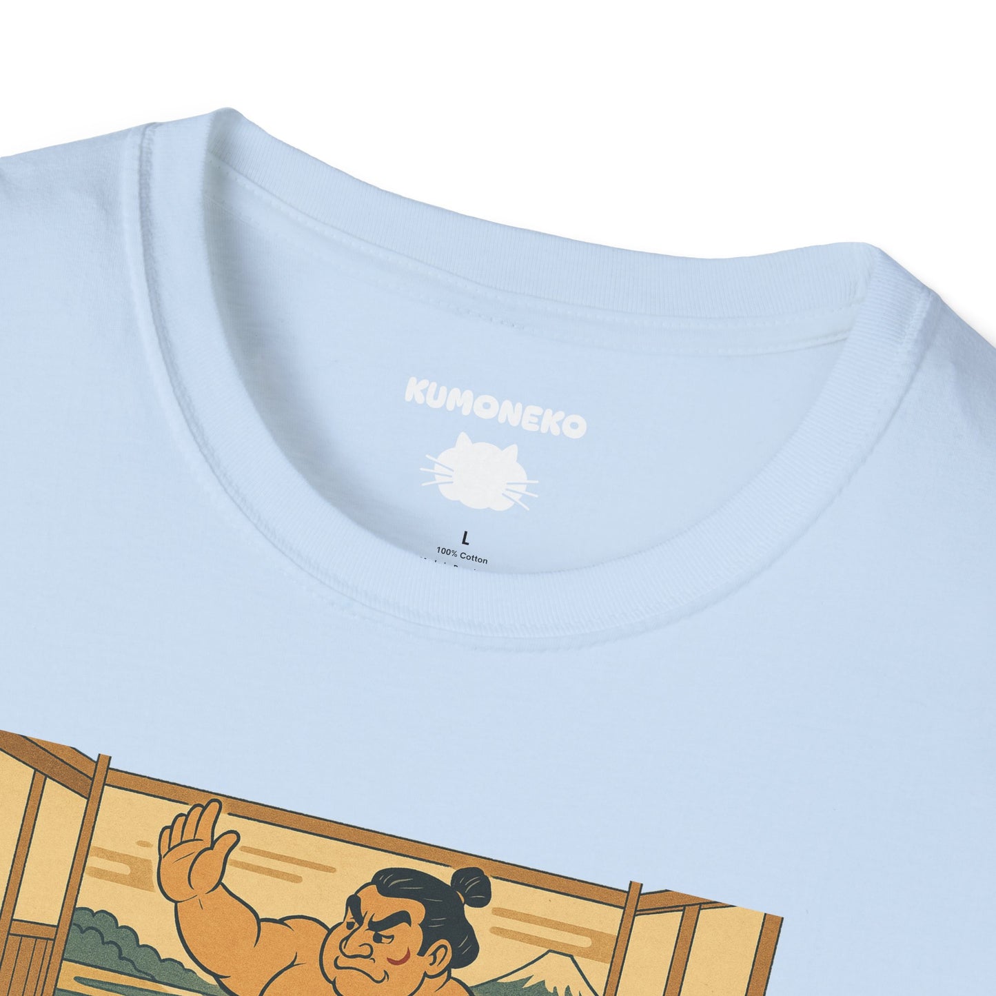 Retro Sumo Wrestler T Shirt