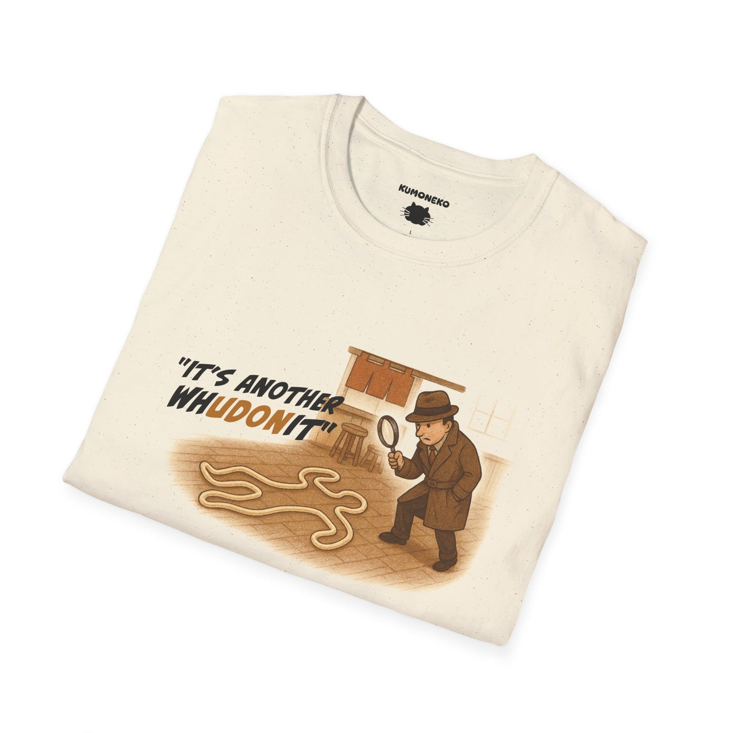 Funny Whodunnit Udon Pun Shirt
