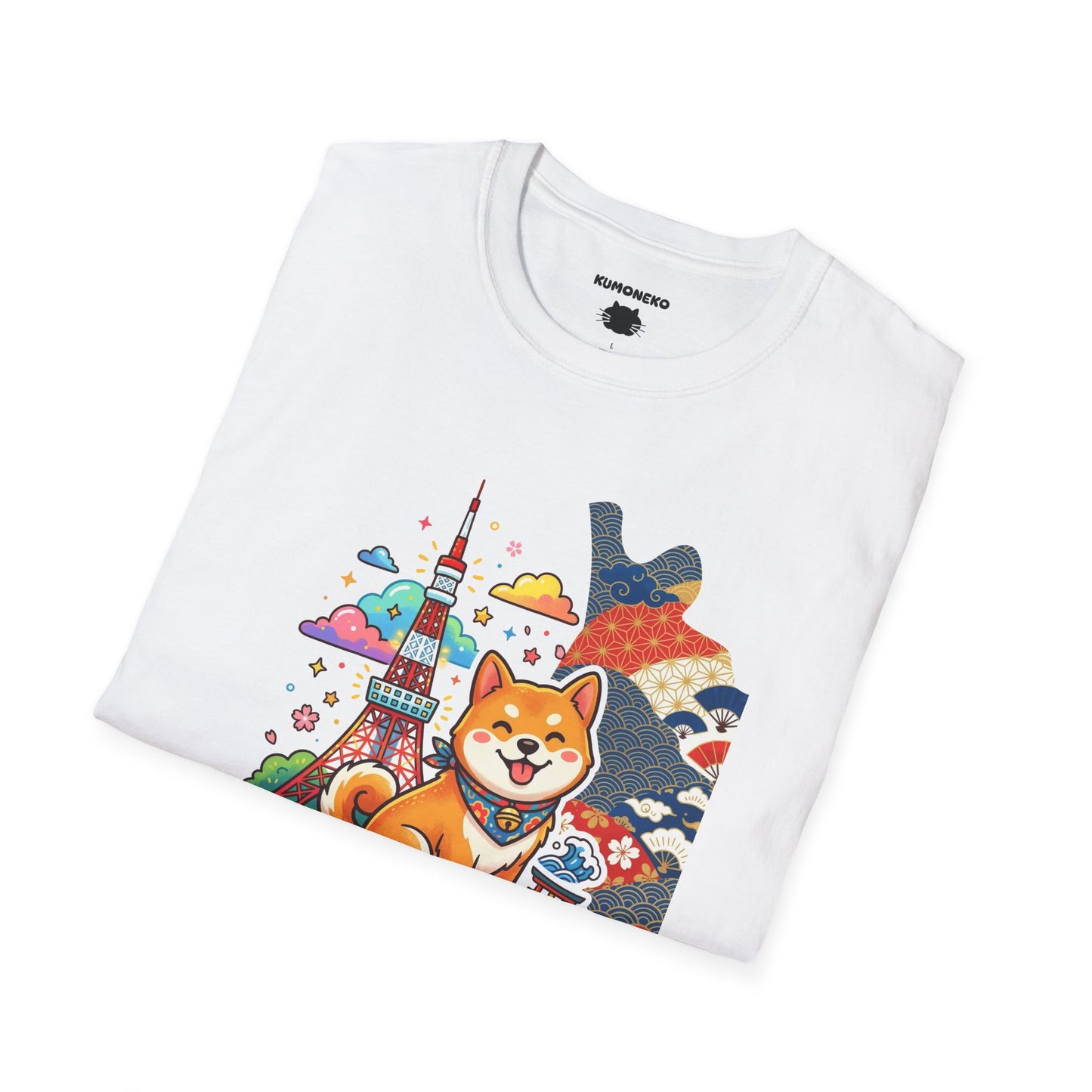 Shiba Inu Japan T-Shirt, Tokyo Tower