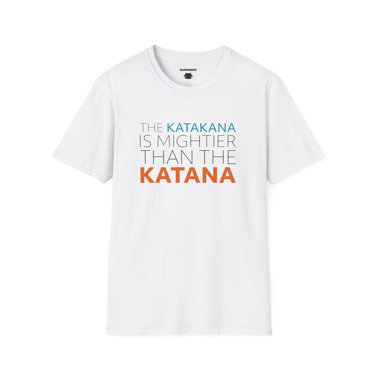 Katakana vs Katana Funny Japanese T-Shirt
