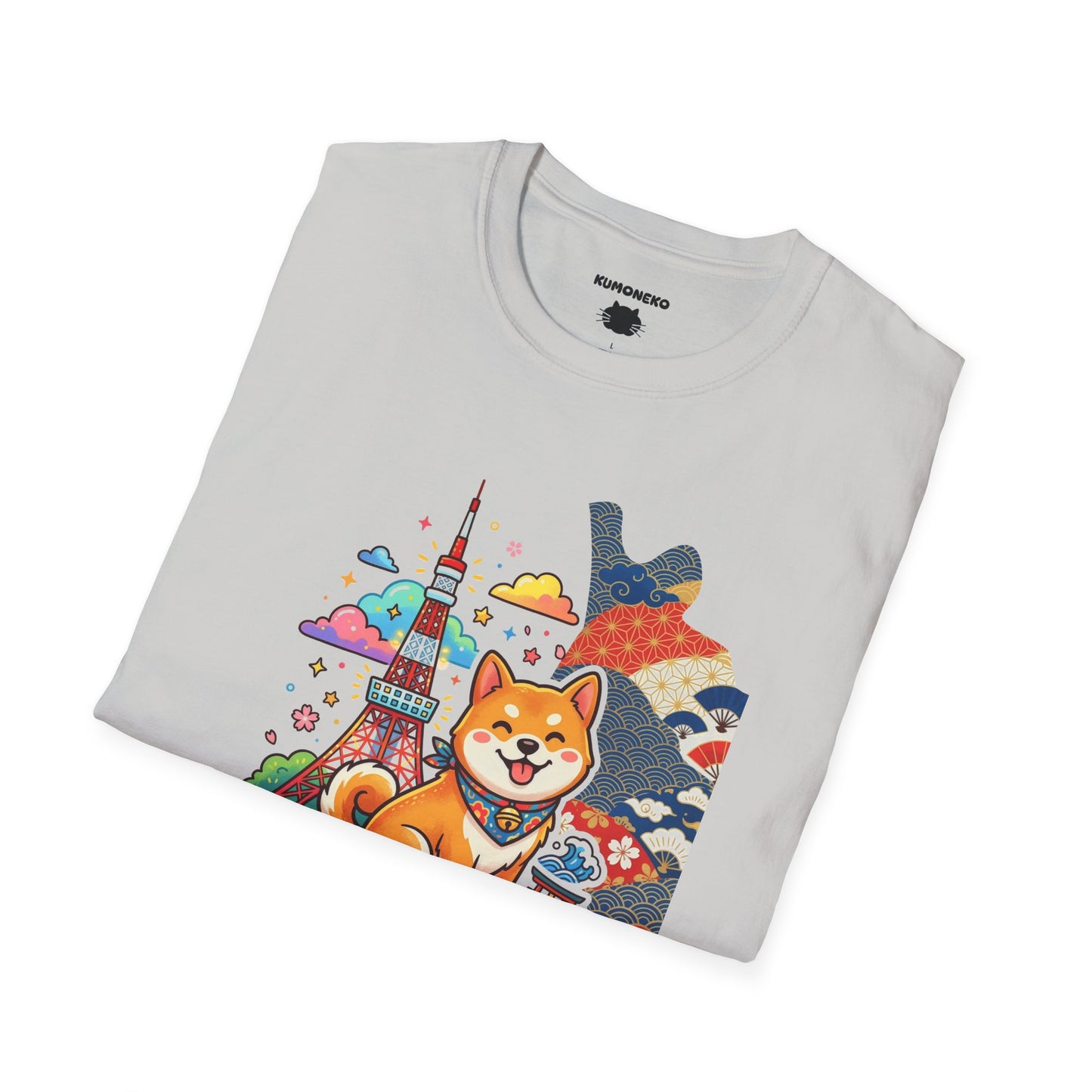 Shiba Inu Japan T-Shirt, Tokyo Tower