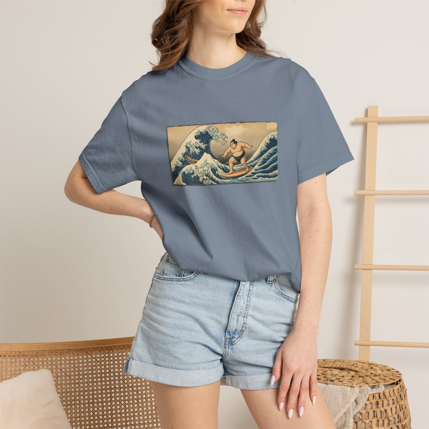 Sumo Surfer of Kanagawa T-Shirt
