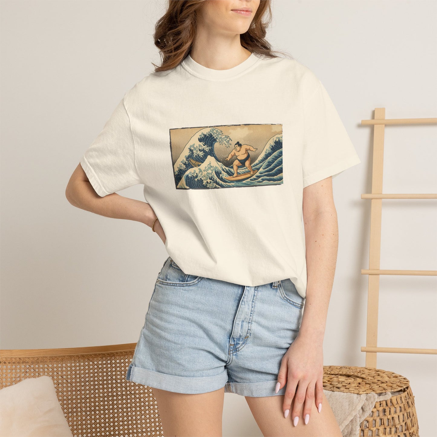 Sumo Surfer of Kanagawa T-Shirt