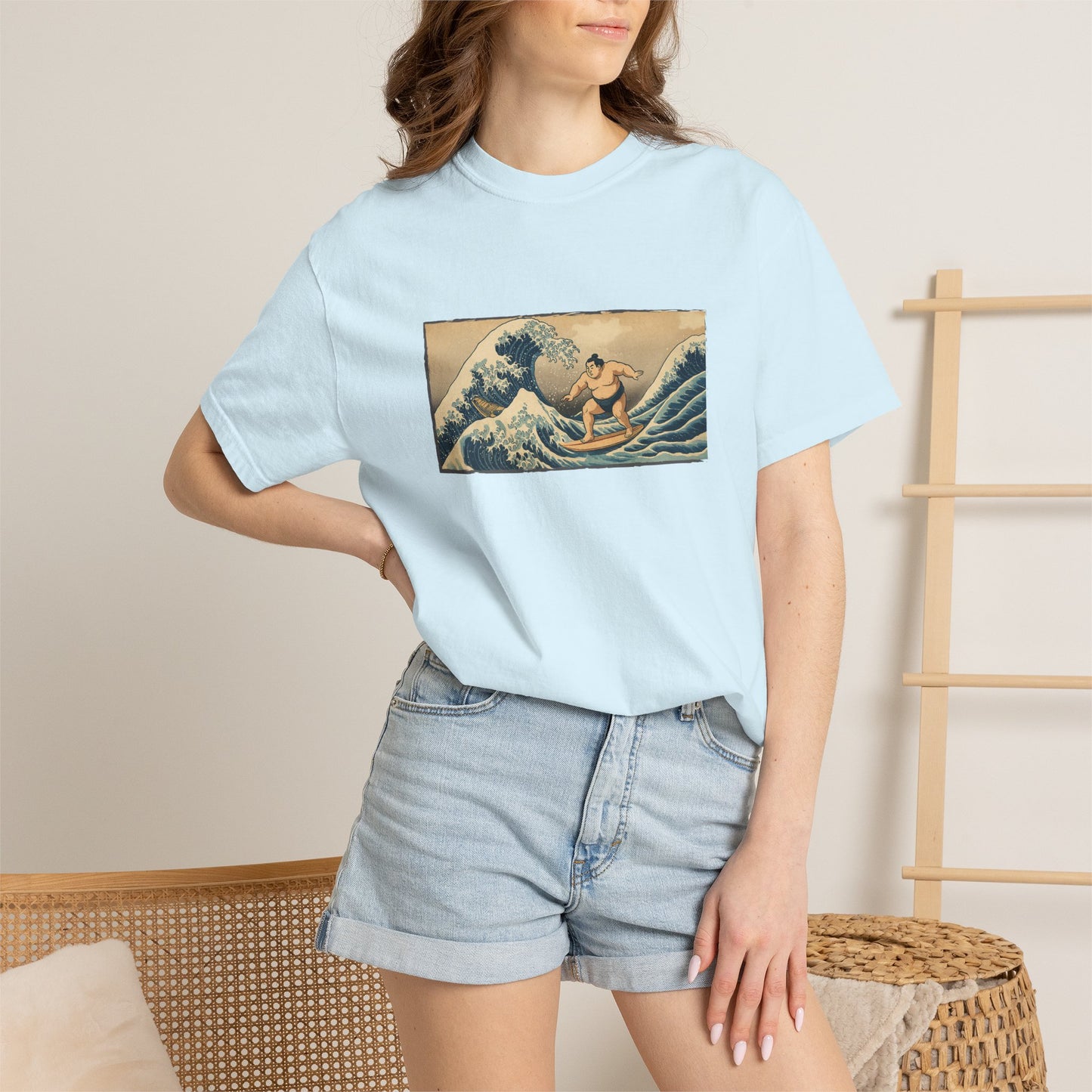 Sumo Surfer of Kanagawa T-Shirt