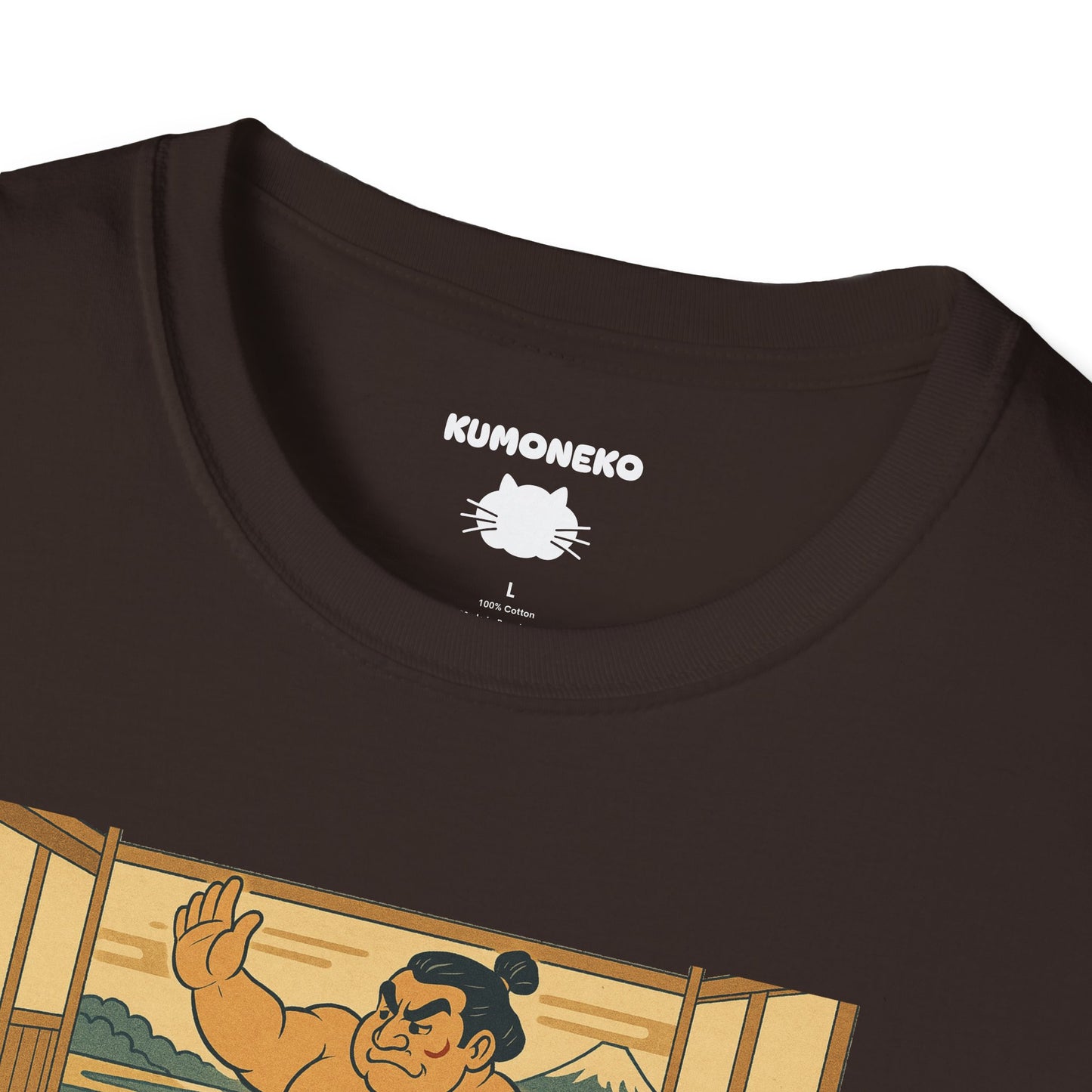 Retro Sumo Wrestler T Shirt