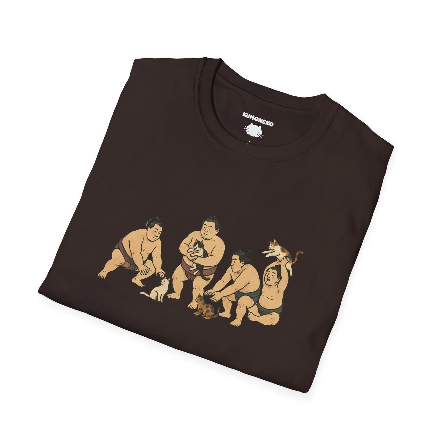 Sumo Wrestlers and Cats T-Shirt