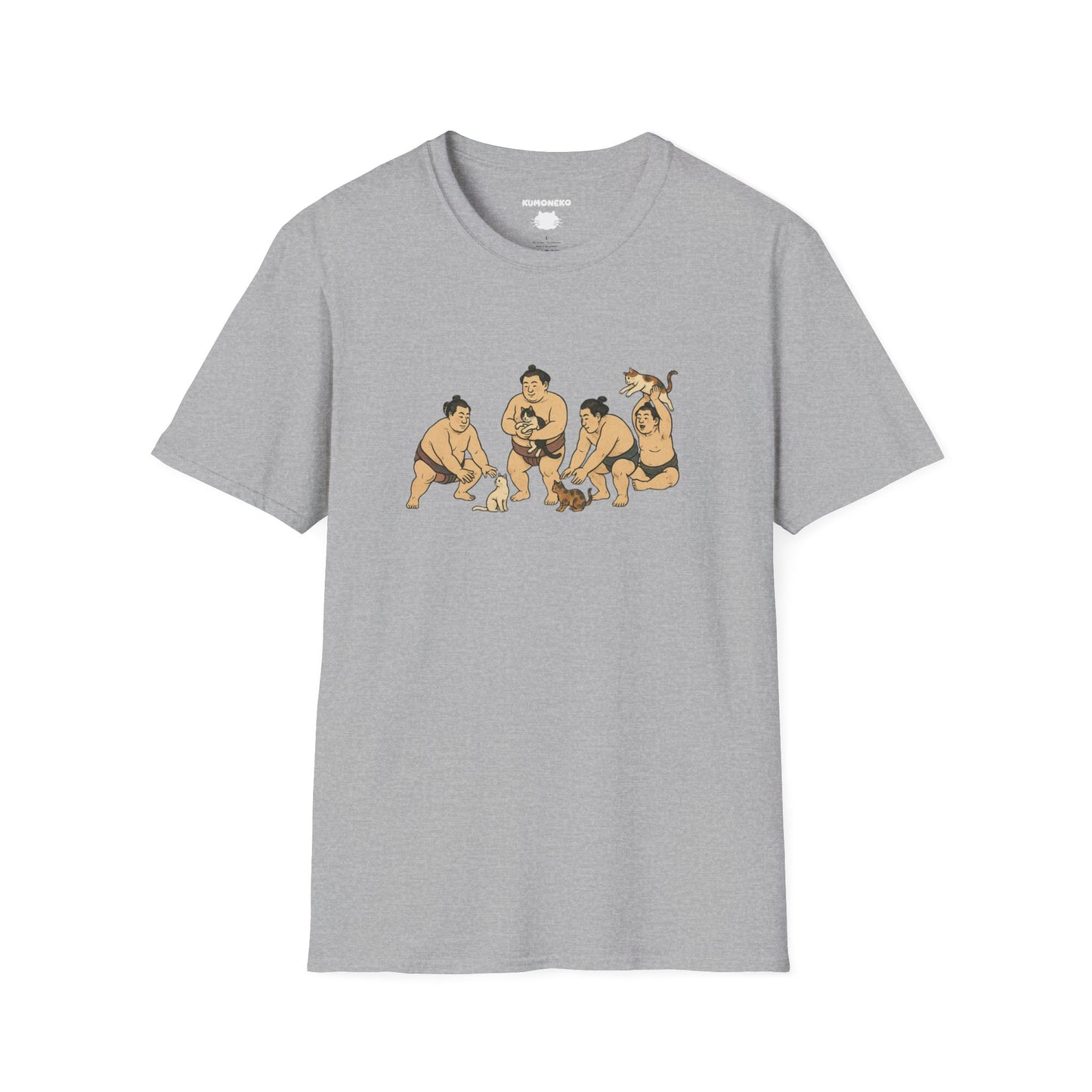 Sumo Wrestlers and Cats T-Shirt