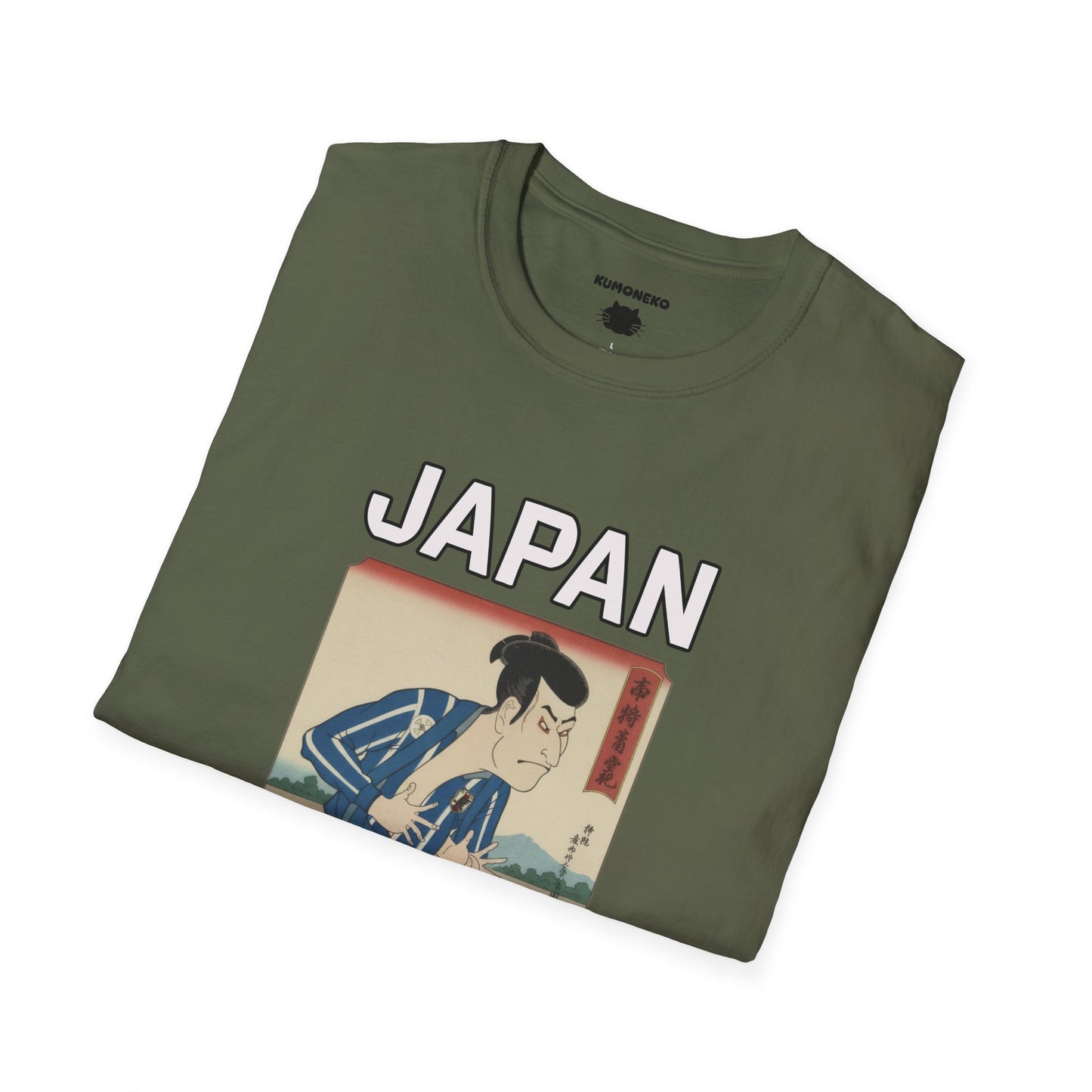 Japan soccer ukiyo-e t-shirt