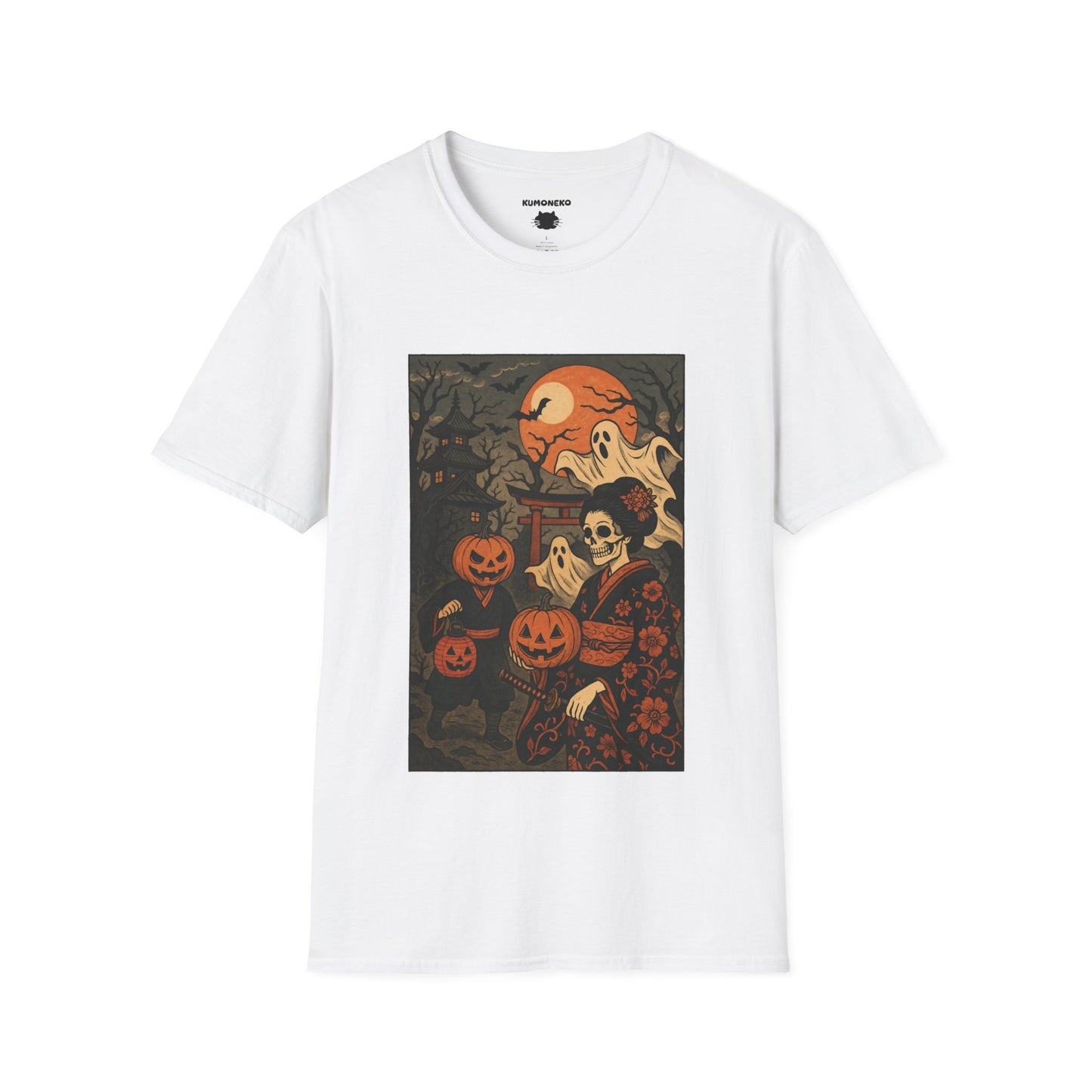 Halloween t-shirt, Japanese Horror T-Shirt