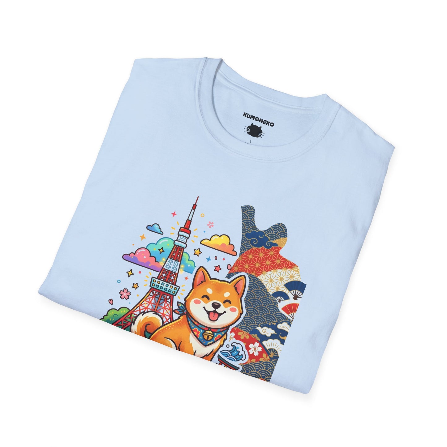 Shiba Inu Japan T-Shirt, Tokyo Tower