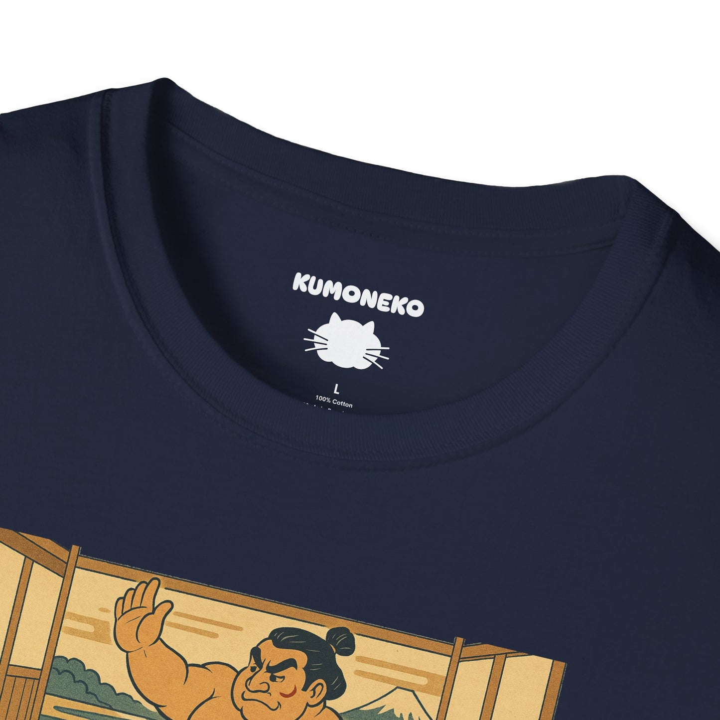 Retro Sumo Wrestler T Shirt