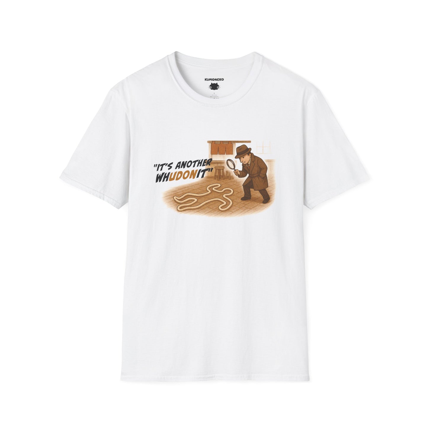 Funny Whodunnit Udon Pun Shirt
