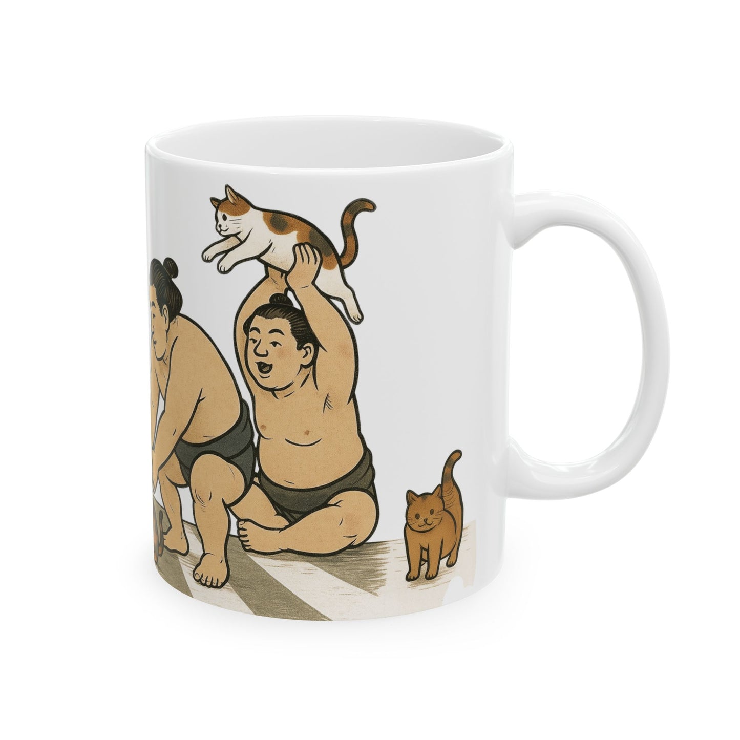 Sumo & the Cat Parade Mug