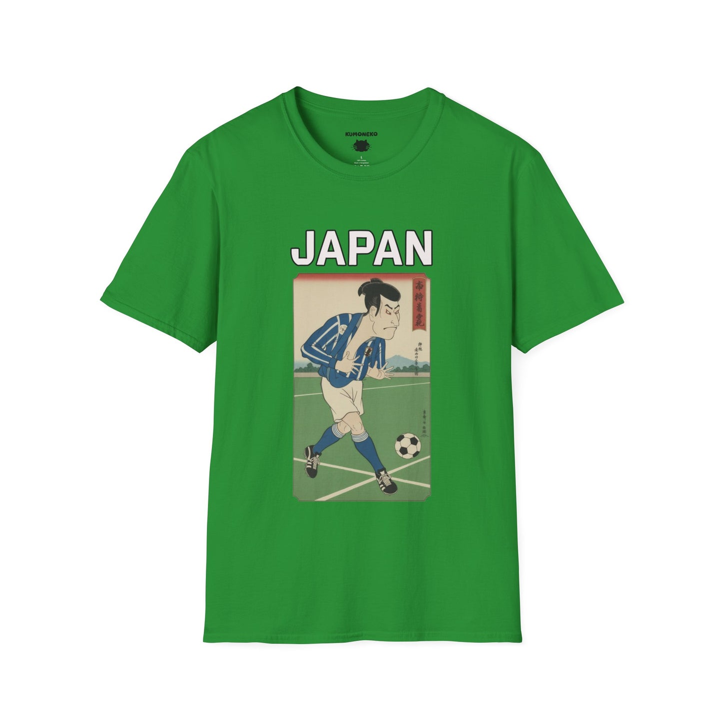 Japan soccer ukiyo-e t-shirt