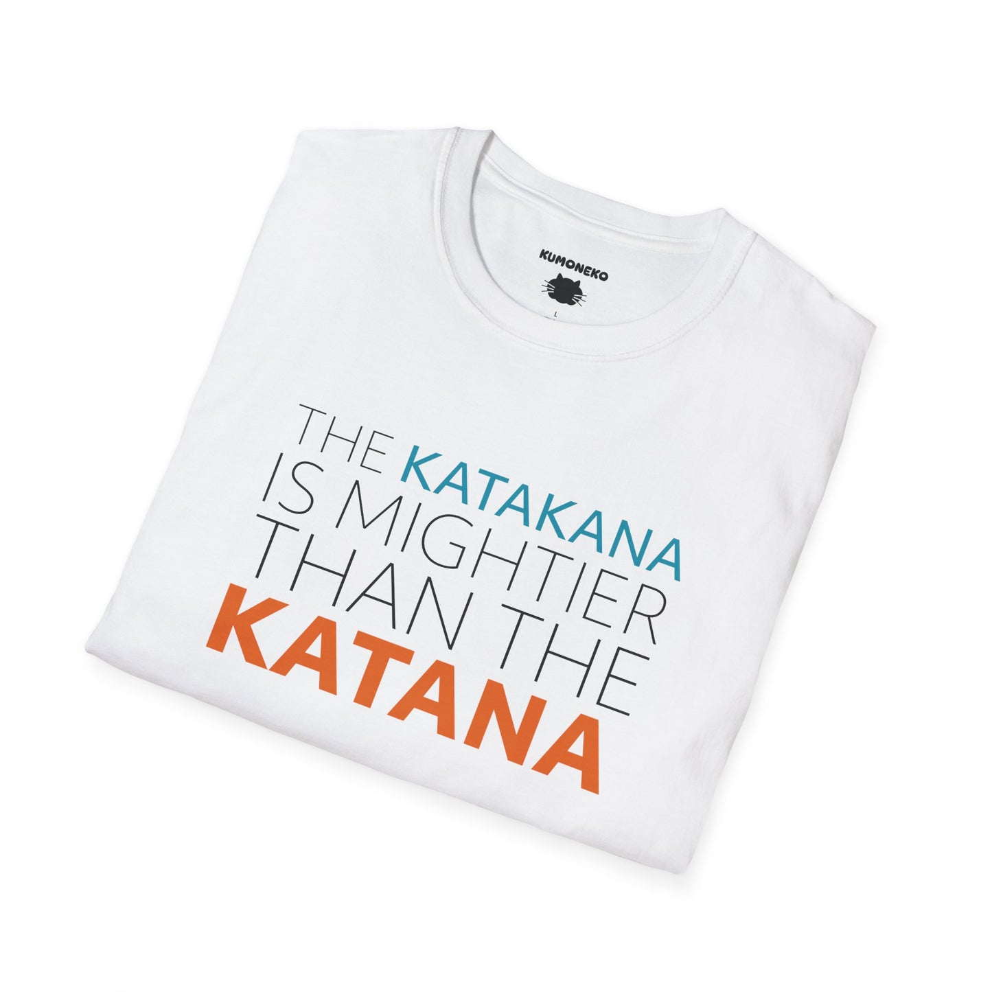 Katakana vs Katana Funny Japanese T-Shirt