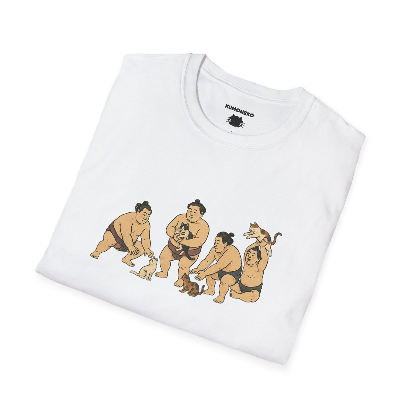 Sumo Wrestlers and Cats T-Shirt