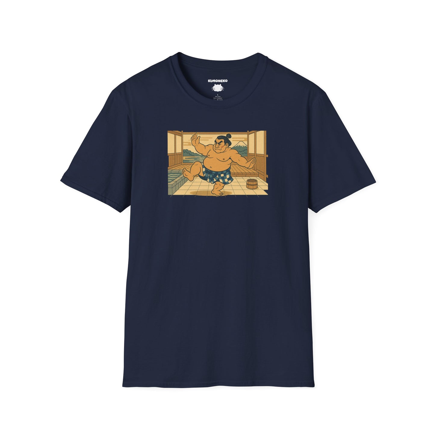 Retro Sumo Wrestler T Shirt