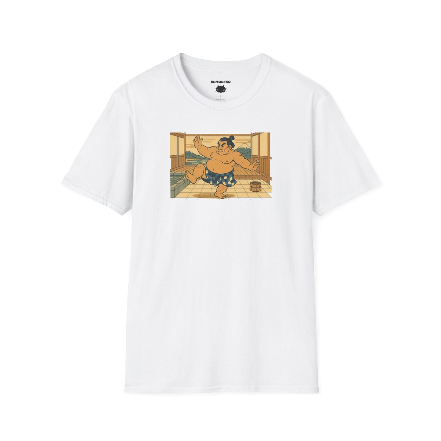 Retro Sumo Wrestler T Shirt