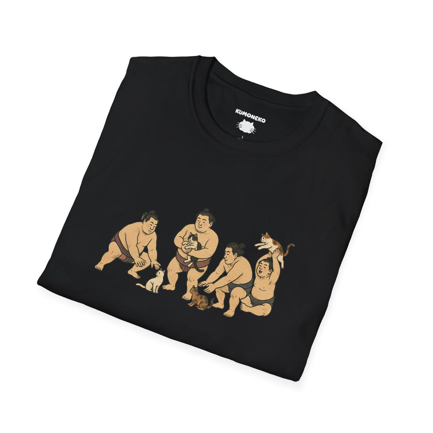 Sumo Wrestlers and Cats T-Shirt