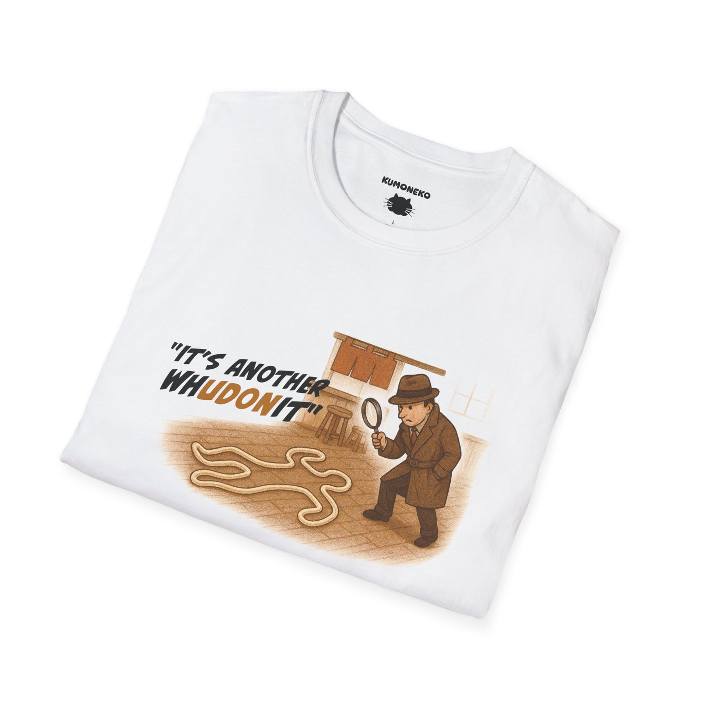 Funny Whodunnit Udon Pun Shirt