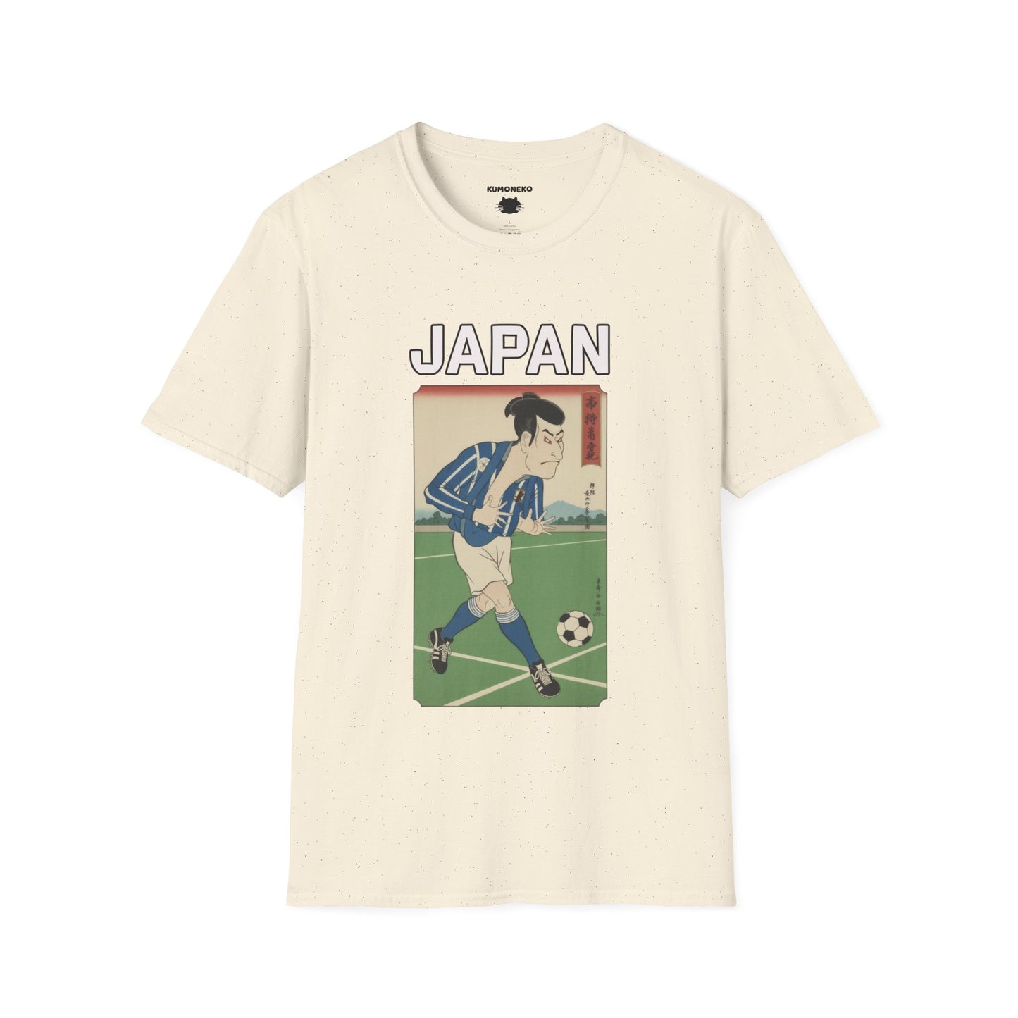 Japan soccer ukiyo-e t-shirt
