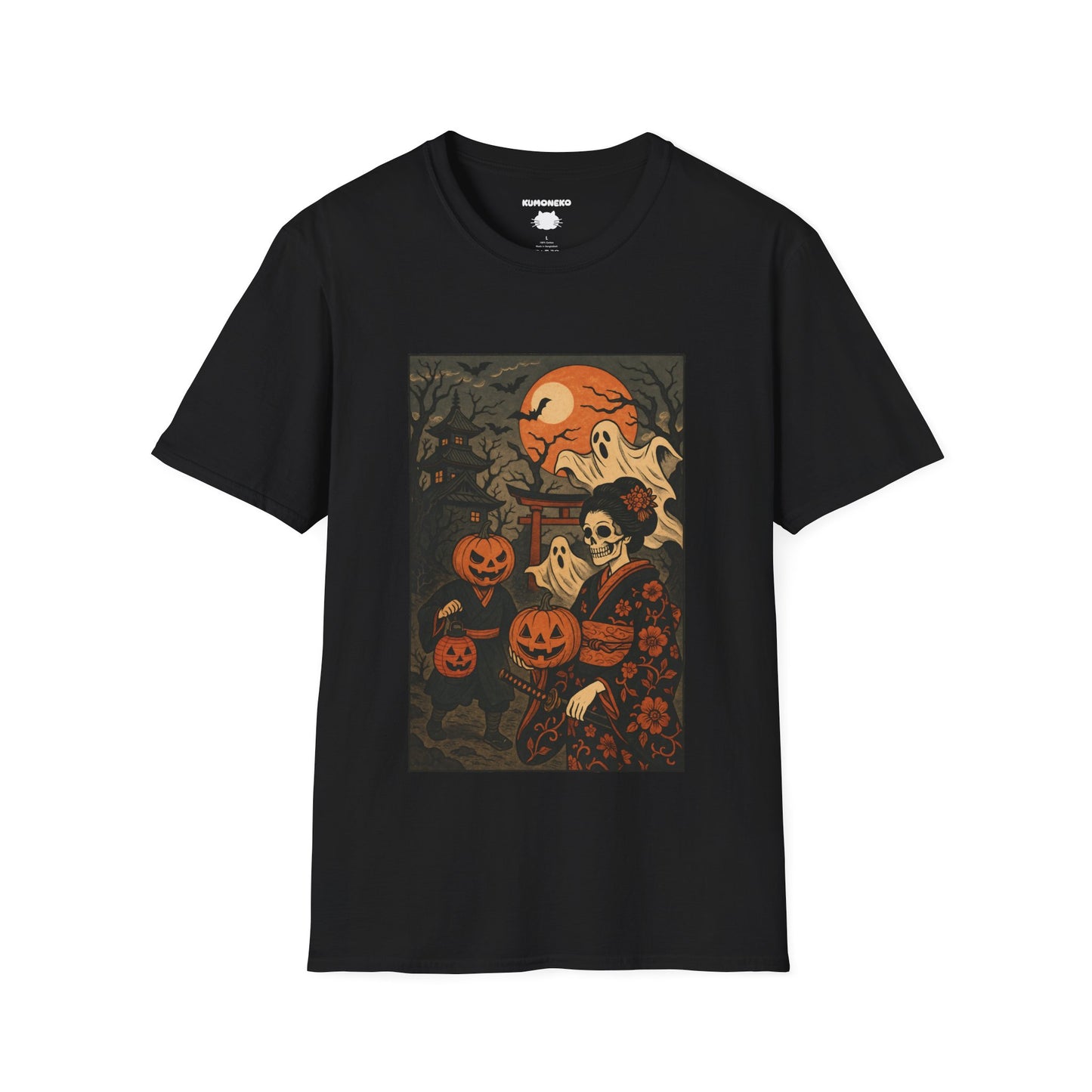 Halloween t-shirt, Japanese Horror T-Shirt