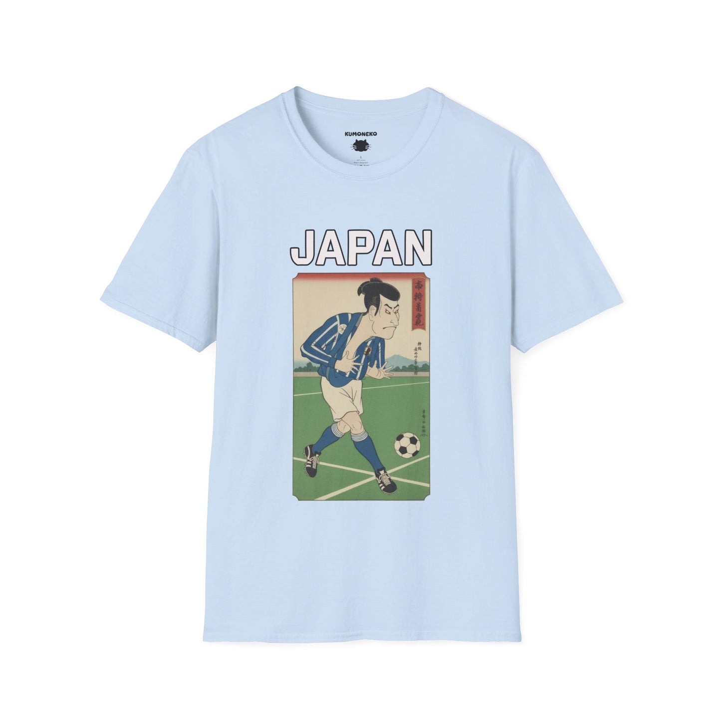 Japan soccer ukiyo-e t-shirt